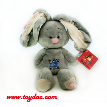 Plush Big Ear Grey Rabbit